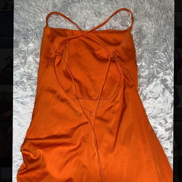 Beginning Boutique Ruched Side Mini Dress - Picture 2 of 4